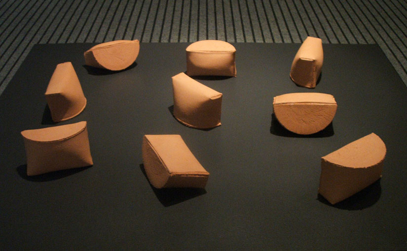 FoldingClay_cylinder ©Xavier Modoux 2003